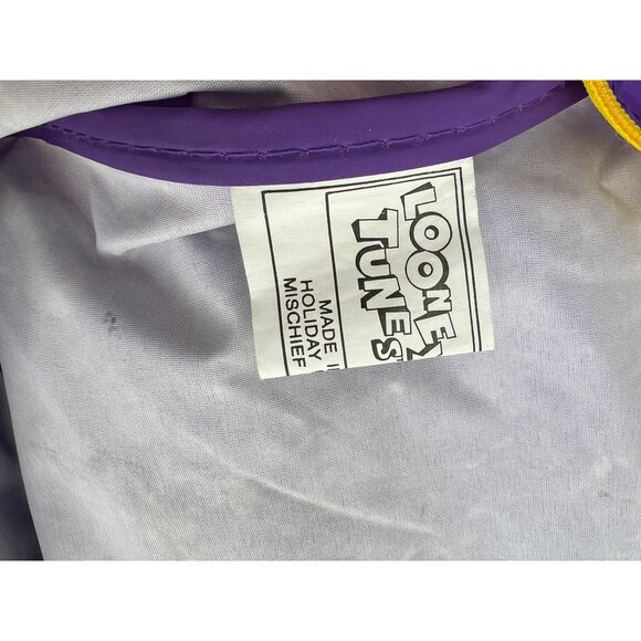 Looney Tunes Vintage Kids Duffel Bag 1995 Bugs Bunny Daffy Duck Sylvester - Picture 8 of 10